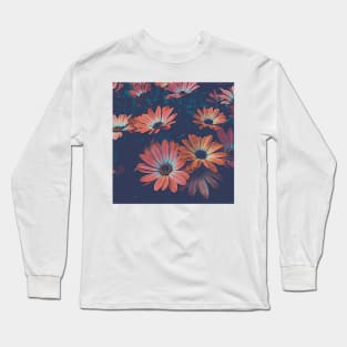 Daisy Flowers Long Sleeve T-Shirt